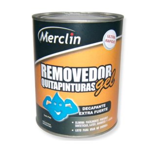 MERCLIN gel REMOVEDOR QUITAPINTURAS decapante extra fuerte GEL removedor pinturas x4kg LATA