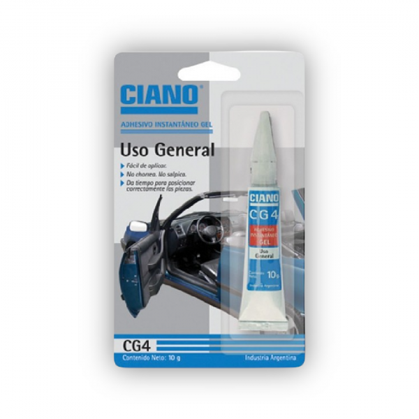 CIANO adhesivo gel CG4 SERIE CLÁSICA 10g BLISTER